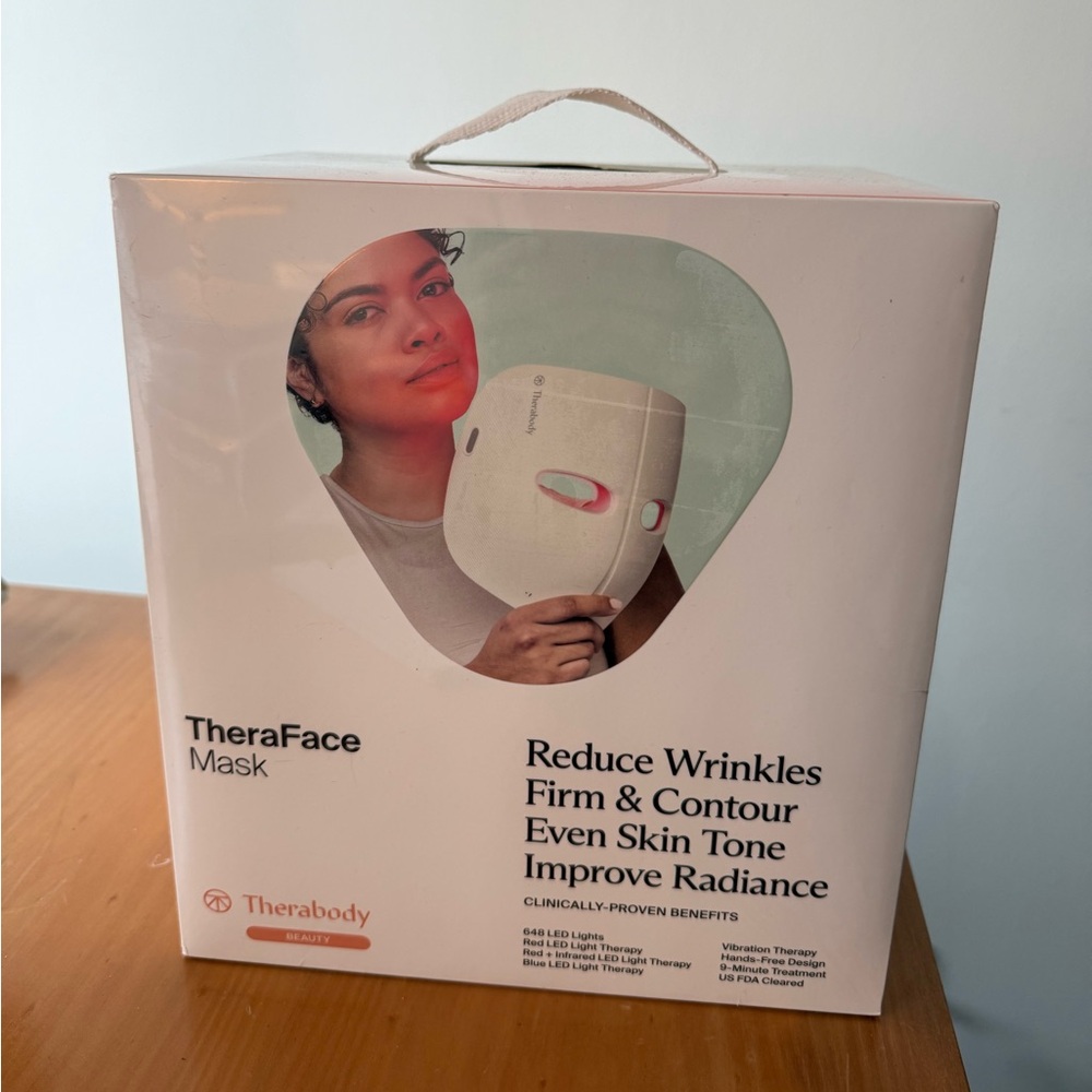 Therabody TheraFace Mask - White - Brand New, Never Opened